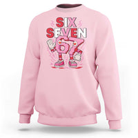 67 Valentines Sweatshirt Funny Six Seven Brainrot Meme
