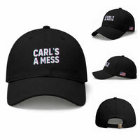 Carl's a Mess Baseball Cap Funny Reality TV