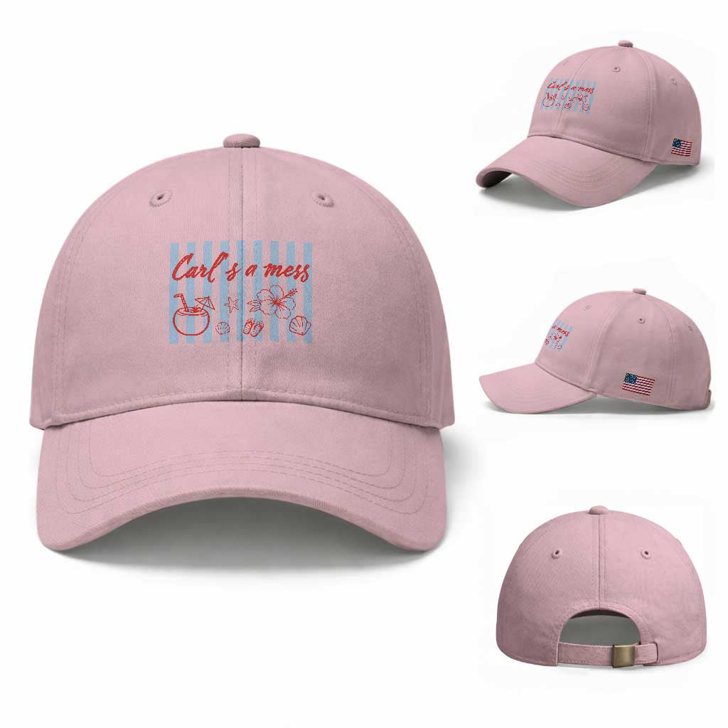 Carl's a Mess Baseball Cap Viral Sarcastic Reality TV