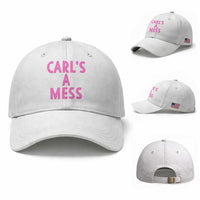 Carl's a Mess Baseball Cap Viral Reality TV Quote Meme
