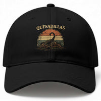 Quesadillas Scorpion Baseball Cap Southwestern Desert Food