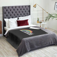 More Pride Less Prejudice Throw Blanket Pride Month LGBTQ