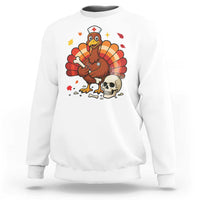Funny Thanksgiving Nurse Turkey Sweatshirt Fall RN - Wonder Print Shop