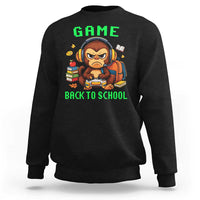 Funny Video Game Sweatshirt Cute Monkey Back To School - Wonder Print Shop