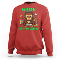 Funny Video Game Sweatshirt Cute Monkey Back To School - Wonder Print Shop