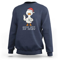 67 Six Seven Silly Goose Christmas Meme Sweatshirt - Wonder Print Shop