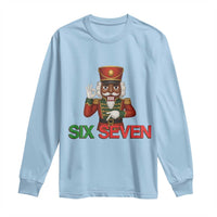 67 Six Seven Black Nutcracker Christmas Meme Long Sleeve Shirt - Wonder Print Shop