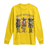 Nutcracker Cowboy Christmas Western Country Howdy Long Sleeve Shirt - Wonder Print Shop