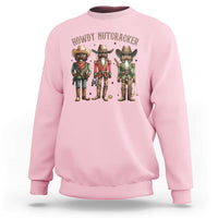 Nutcracker Cowboy Christmas Western Country Howdy Sweatshirt - Wonder Print Shop