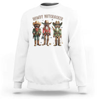Nutcracker Cowboy Christmas Western Country Howdy Sweatshirt - Wonder Print Shop