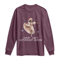 Black Nutcracker Ballet Christmas Long Sleeve Shirt - Wonder Print Shop