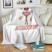 Black Nutcracker Throw Blanket The Life Of A Ballet Girl - Wonder Print Shop