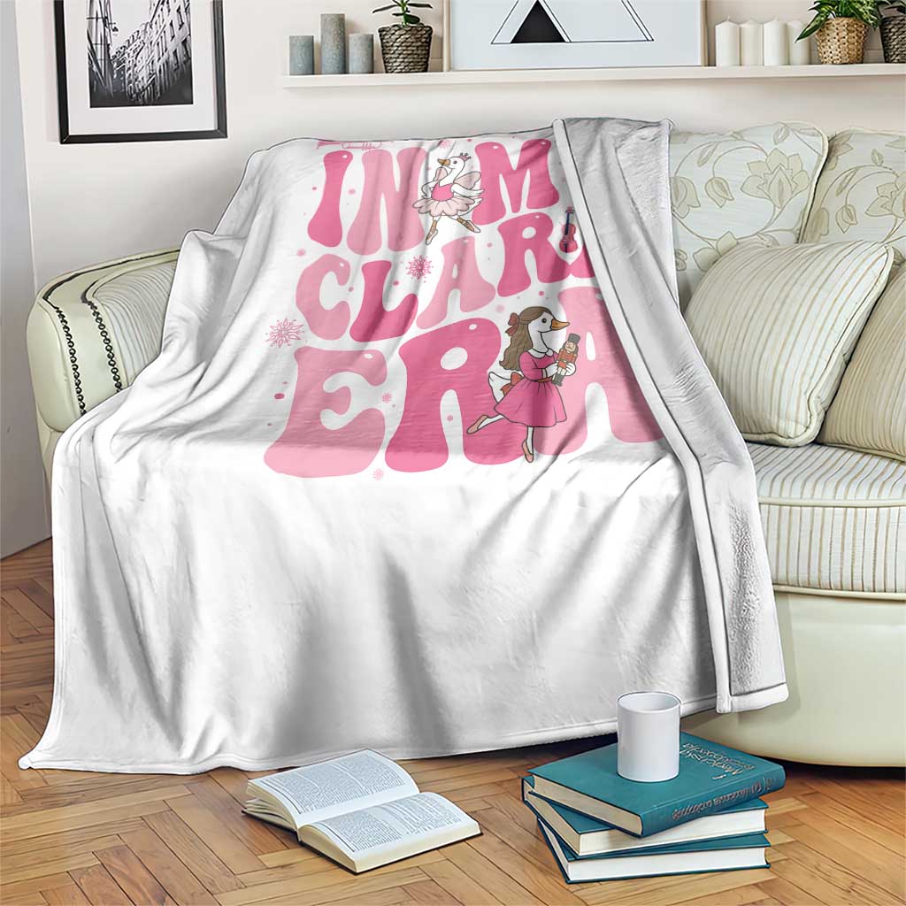 Nutcracker Goose Ballet Throw Blanket In My Clara Era - Wonder Print Shop