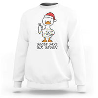 67 Six Seven Chirtsmas Meme Sweatshirt Funny Silly Goose - Wonder Print Shop