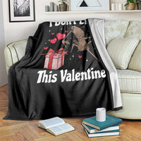 Marcus The Worm Meme Throw Blanket Funny Anti Valentines Day Sarcastic - Wonder Print Shop
