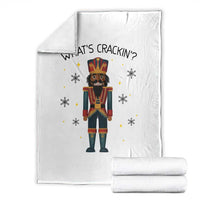Nutcracker Christmas Throw Blanket What Is Cracking - Wonder Print Shop