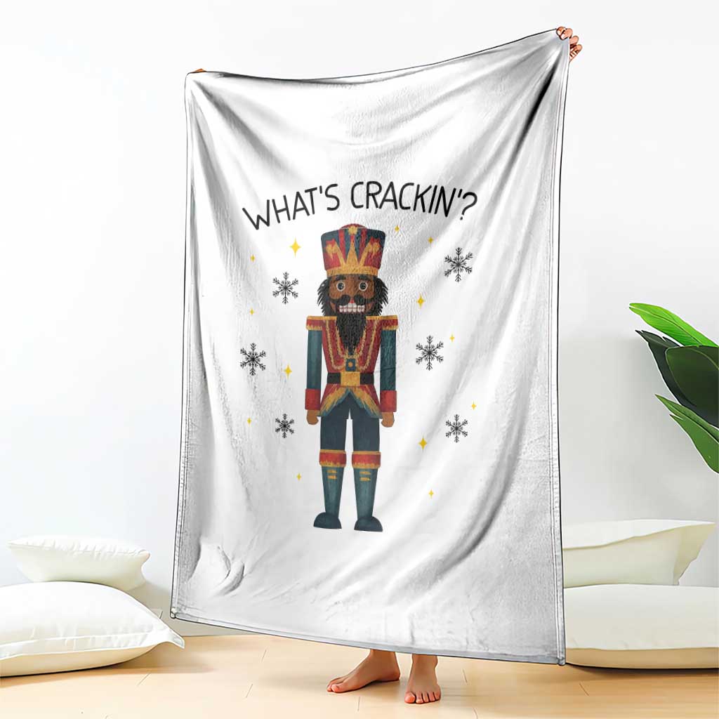 Nutcracker Christmas Throw Blanket What Is Cracking - Wonder Print Shop