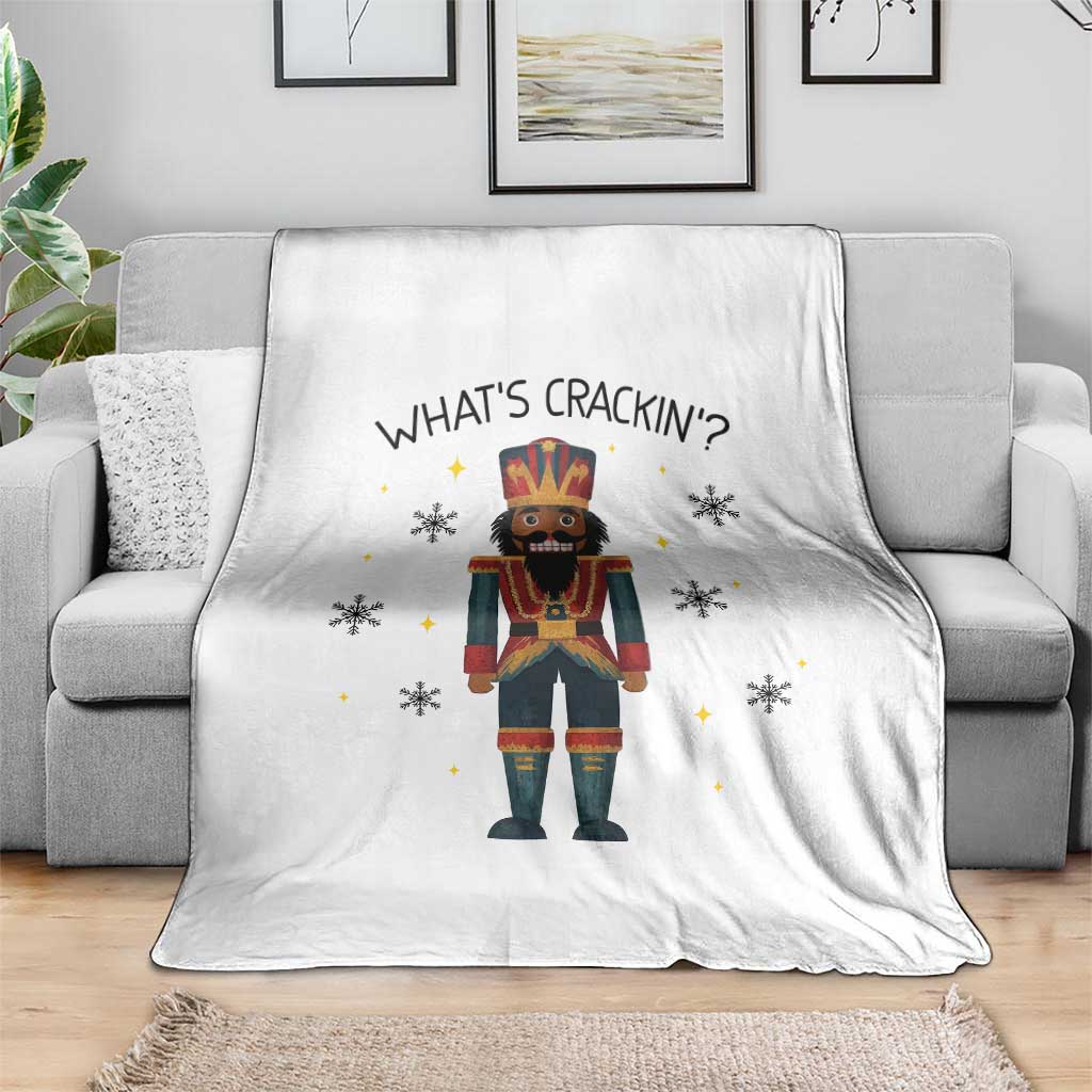 Nutcracker Christmas Throw Blanket What Is Cracking - Wonder Print Shop