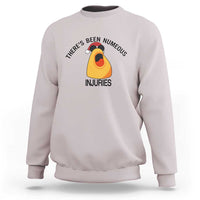 Marcus The Worm Christmas Meme Sweatshirt There Is Been Numeous Injuries - Wonder Print Shop