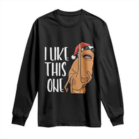 Marcus The Worm Christmas Meme Long Sleeve Shirt I Like This One - Wonder Print Shop