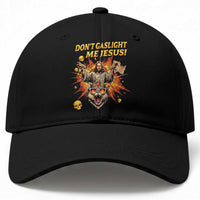 Don't Gaslight Me Jesus Baseball Cap Funny Princess Cat Sci-Fi Book Lover