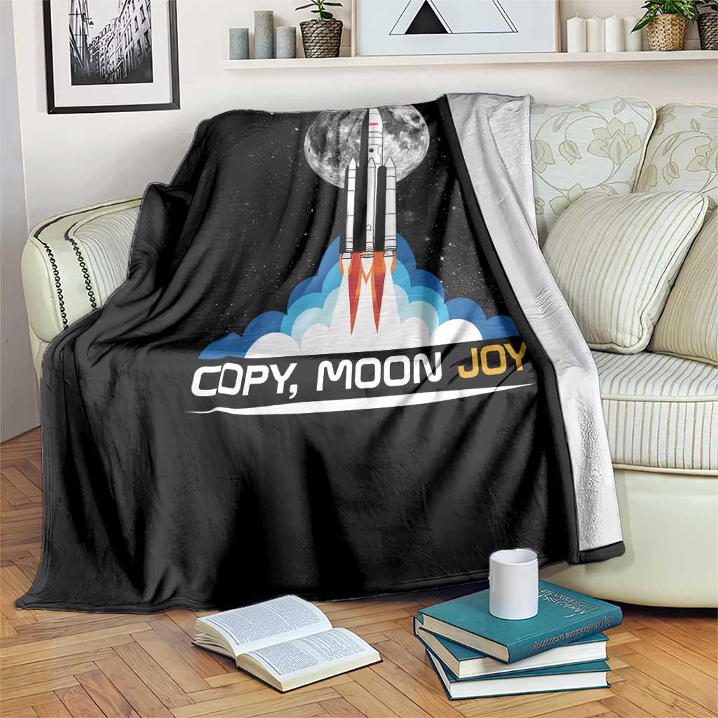 Copy Moon Joy Throw Blanket Rocket Launch Full Moon