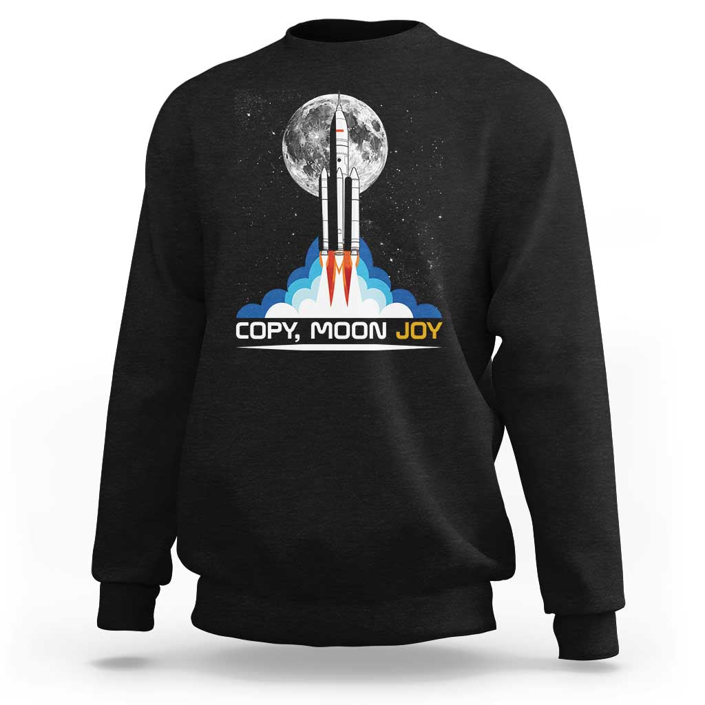 Copy Moon Joy Sweatshirt Rocket Launch Full Moon