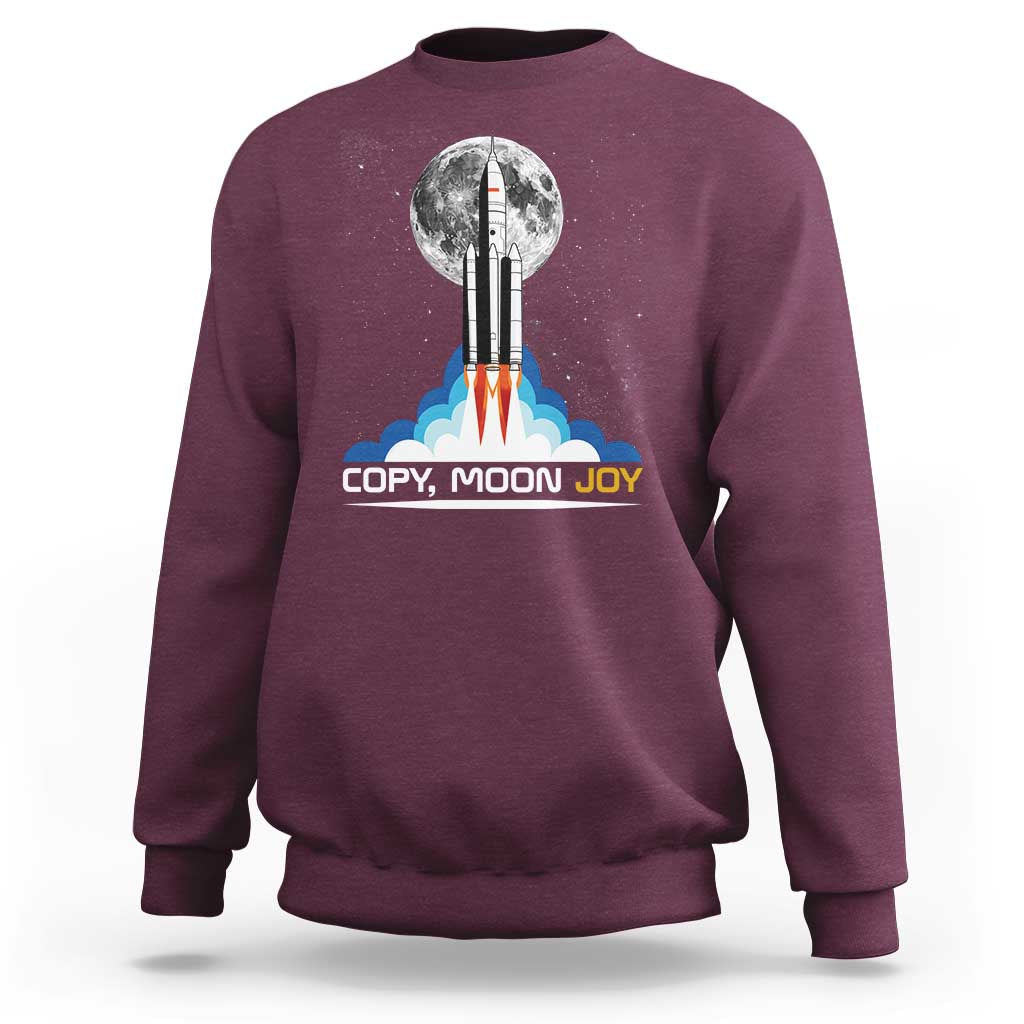 Copy Moon Joy Sweatshirt Rocket Launch Full Moon