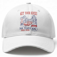 Highway 66 Get Your Kicks Centennial Road Trip 1926-2026 Baseball Cap