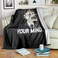 Indigenous People Native American Throw Blanket Decolonize Your Mind - Wonder Print Shop
