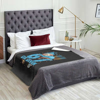 67 Six Seven Meme Throw Blanket Funny Hanukkah Sloth - Wonder Print Shop