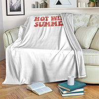 Hot Wife Summer Throw Blanket Funny Newlywed