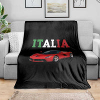 Fun Italian Exotic Supercar Throw Blanket