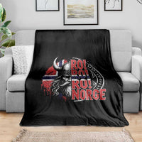 Ro Ro Norge Norway Flag Throw Blanket Cool Norwegian Viking