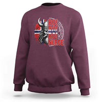 Ro Ro Norge Norway Flag Sweatshirt Cool Norwegian Viking