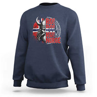 Ro Ro Norge Norway Flag Sweatshirt Cool Norwegian Viking