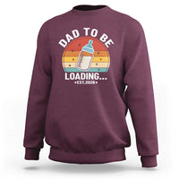 Dad to Be 2026 Sweatshirt Funny Pregnancy Announcement Gift