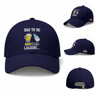 Dad to Be 2026 Baseball Cap Funny Pregnancy Reveal