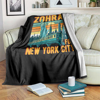Zohran Mamdani NYC Mayor Throw Blanket - Wonder Print Shop
