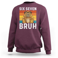 67 Groundhog Meme Sweatshirt Funny Six Seven Bruh Groundhog Day - Wonder Print Shop
