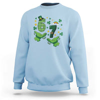 67 St Patricks Day Sweatshirt Funny Six Seven Hands Meme
