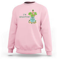 Marcus The Worm St Patricks Day Sweatshirt I'm Sensitive