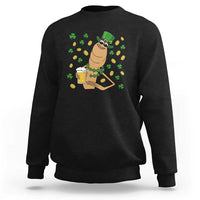 Marcus The Worm St Patricks Day Sweatshirt Funny Drinking Irish Beer Ireland