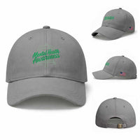 Mental Health Matters Awareness Baseball Cap Support Squad Green Ribbon