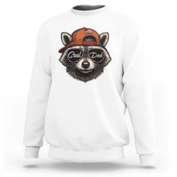 Cool Dad Sweatshirt Raccoon Daddy Father's Day Gift