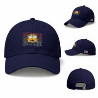 School Bus Driver Life Back to School Teacher Kids Baseball Cap