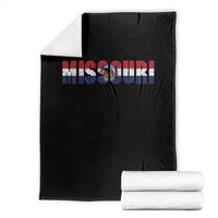 Missouri State Flag Missouri Pride Throw Blanket