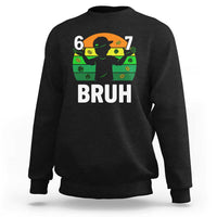 67 Bruh St Patricks Day Sweatshirt Funny Six Seven Boys Kids Meme