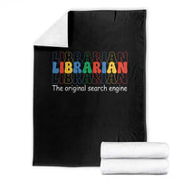The Original Search Engine Throw Blanket School Librarian Library Books
