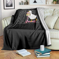 School Bus Driver Welcome Back to School Throw Blanket